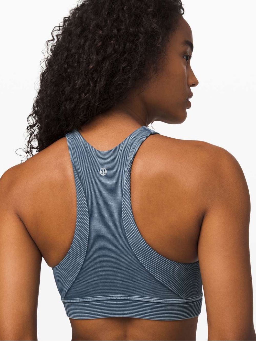 Lululemon Bob and Weave Bra Luxtreme Washed Luna Gray W2BELS Women's Size 4